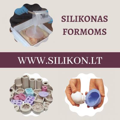 Silikonas formų gamybai