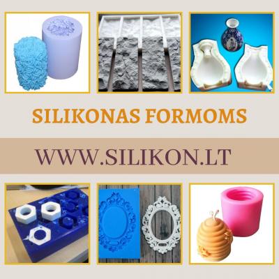 Silikonas formų gamybai